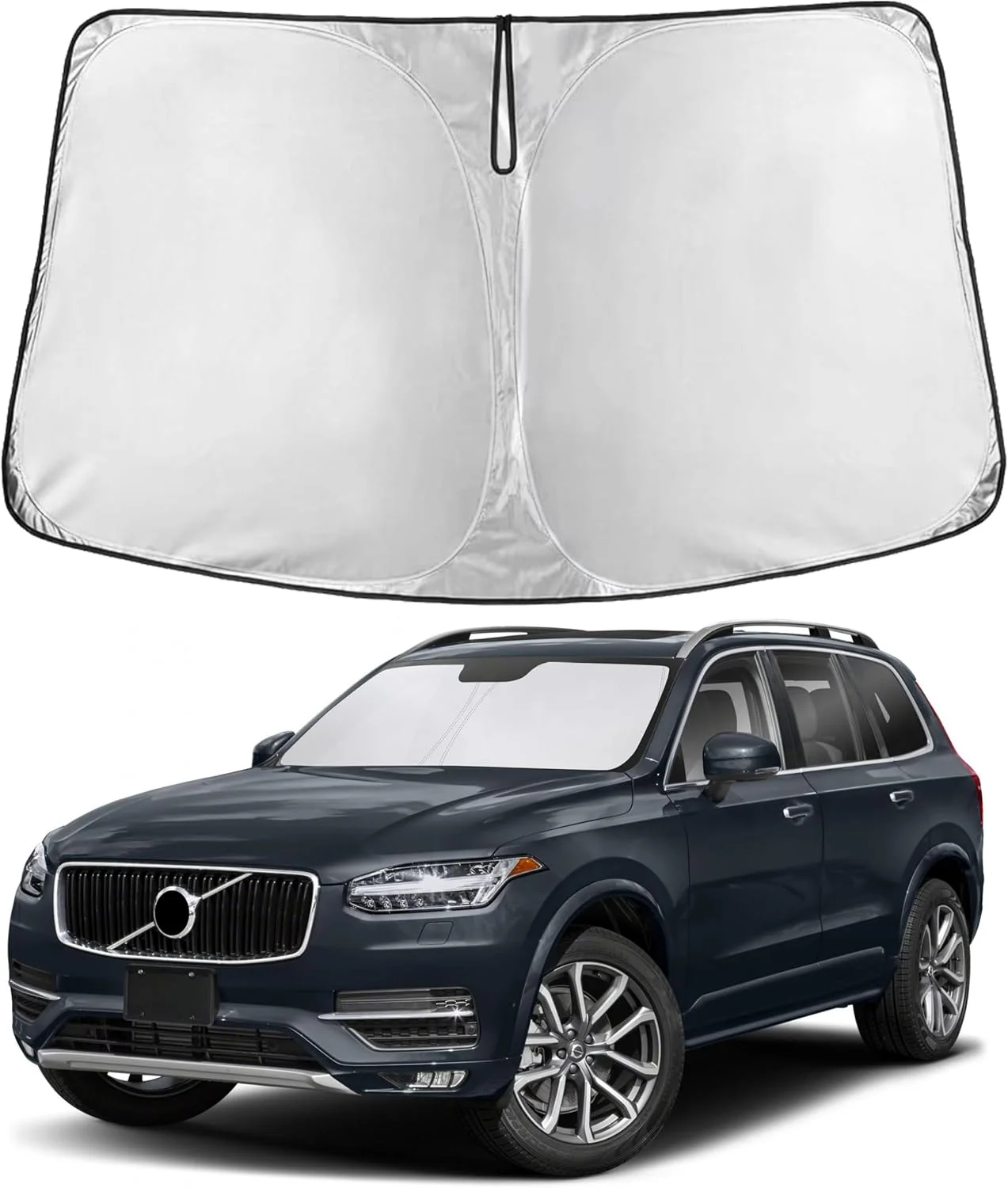 Parasol para parabrisas EcoNour compatible con Volvo XC90 2016-2026