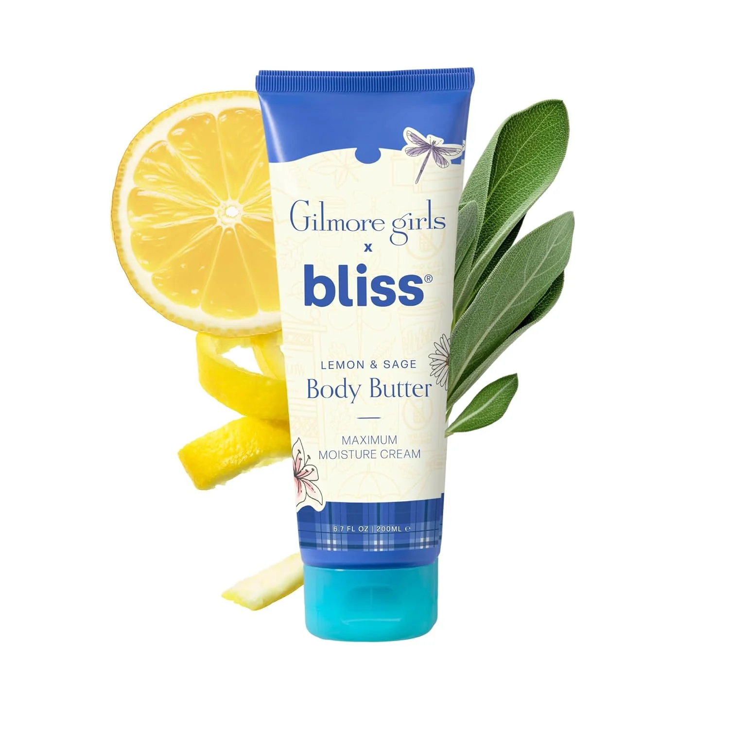 Crema Corporal Bliss Gilmore Girls Limón y Salvia para Piel Sensible