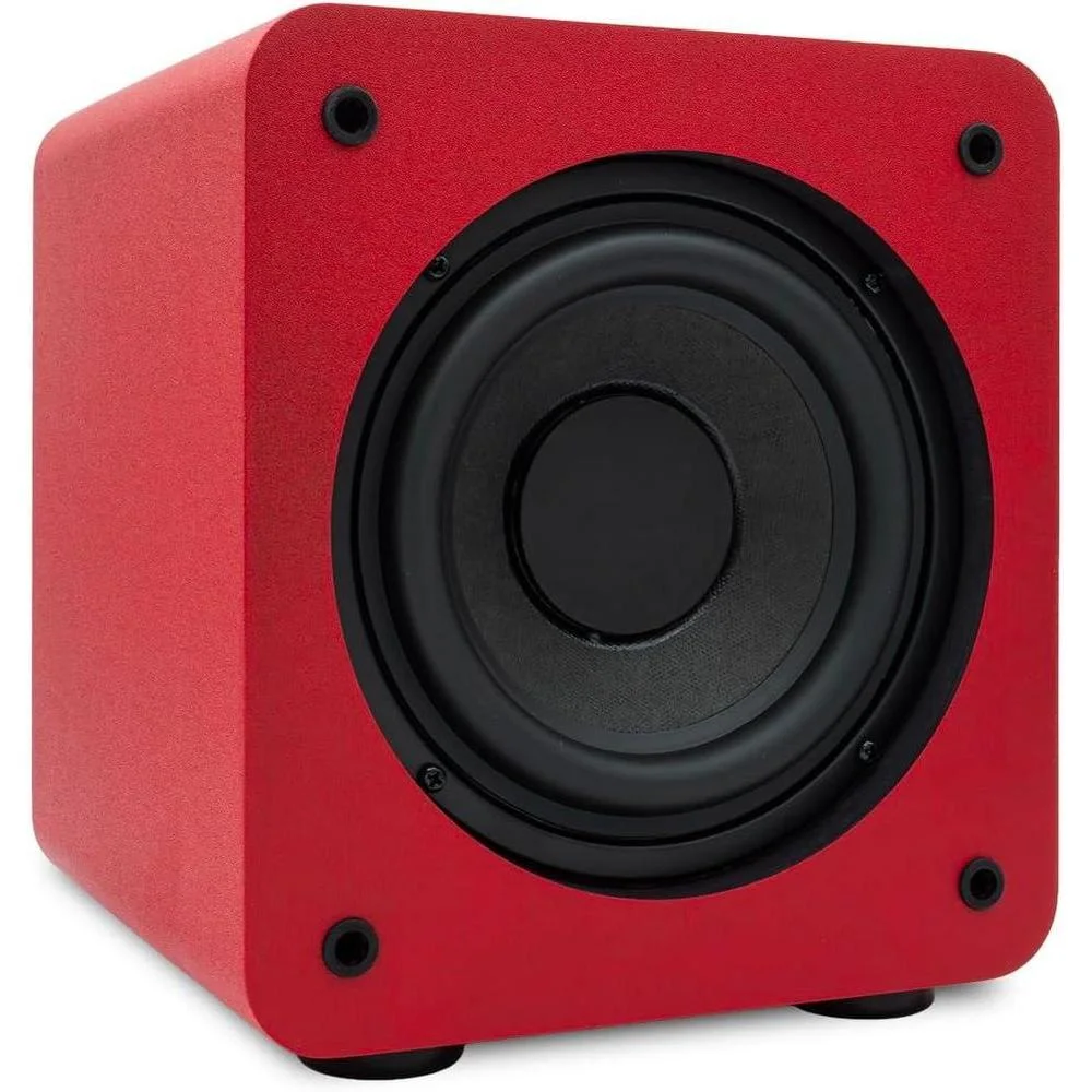 Subwoofer Audioengine S6: Altavoz compacto para TV o cine en casa con 210W y graves profundos
