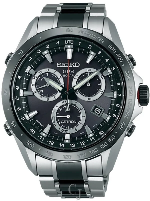 Seiko Astron GPS Solar Cronógrafo Bicolor 45 mm SSE029