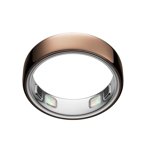 Oura Ring 5 Smart Ring - Deep Rose - Size 7 - Fitness & Sleep Tracker