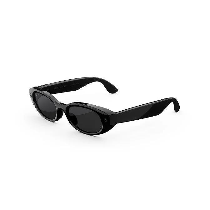 Meta Starfire Kylie - Black / Grey Transitions (lente fotocromático adaptable) — Lentes AI con cámara y audio