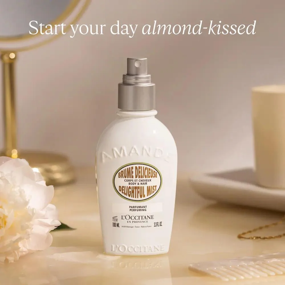 Almond Bruma Aromática para Cabello y Cuerpo