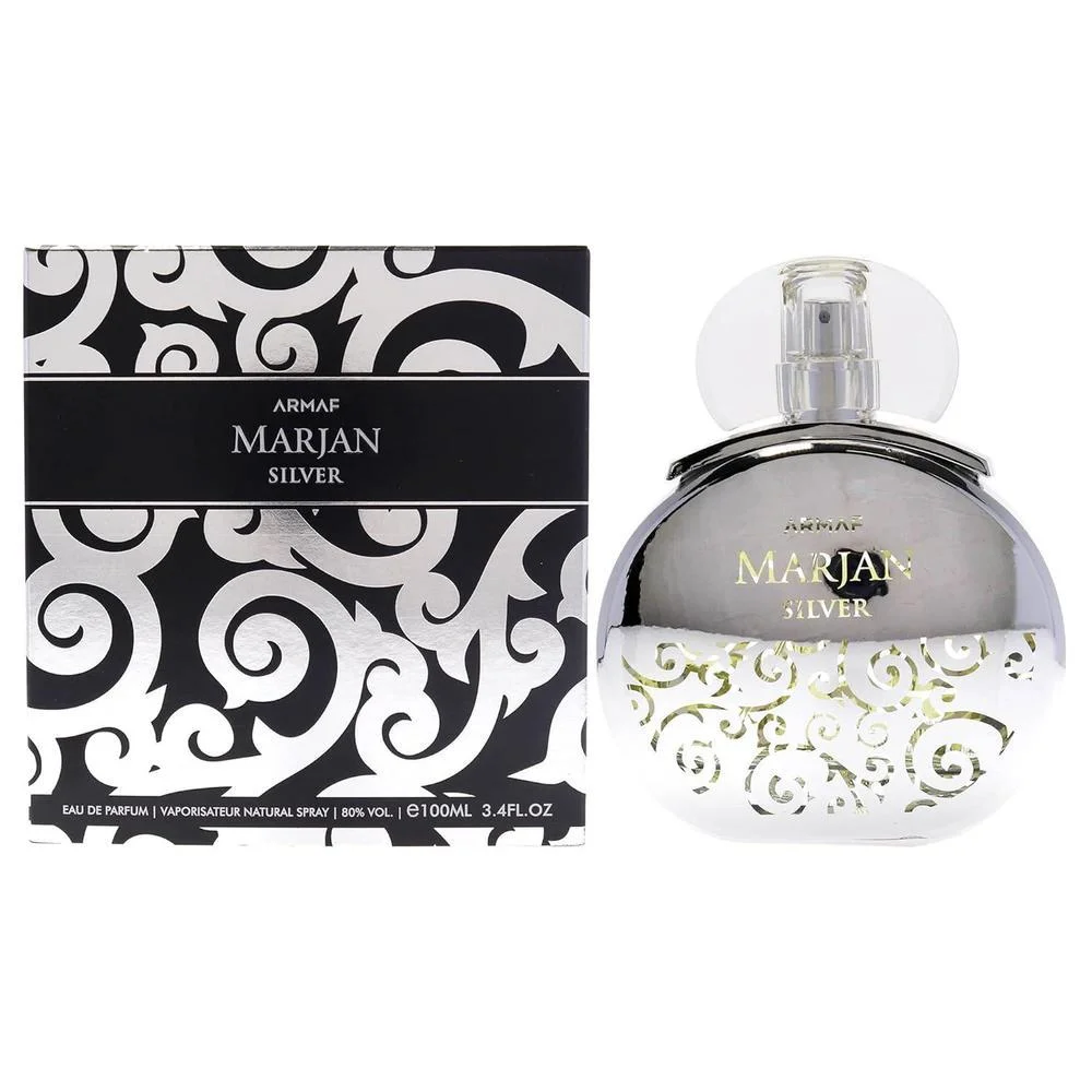 Perfume Armaf Marjan Silver EDP Spray para Hombre 3.4 oz