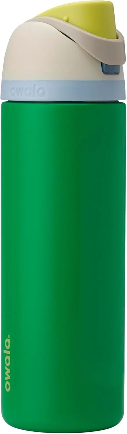 Botella de agua Owala FreeSip acero inoxidable 24 oz verde