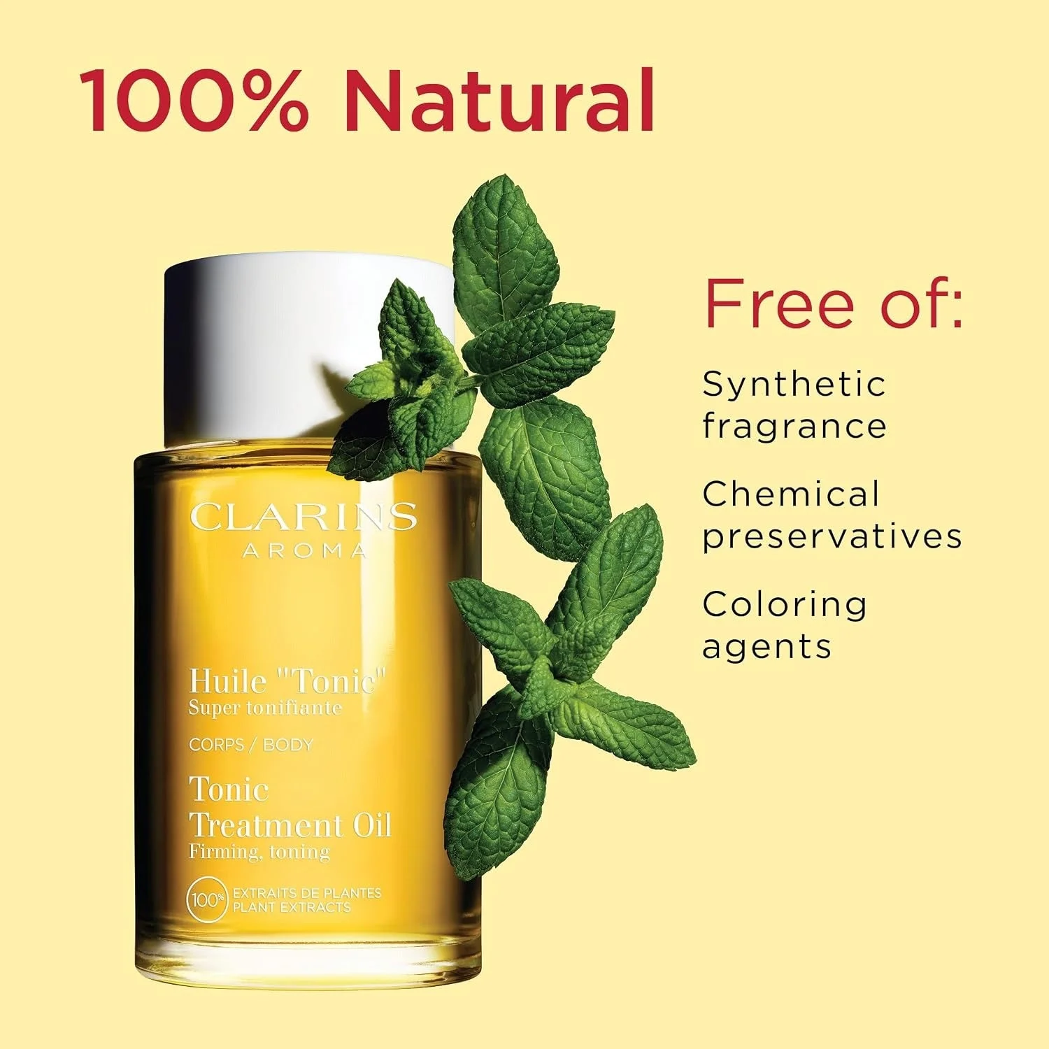 CLARINS Tonic Body Treatment Oil for Pregnancy Stretch Marks
