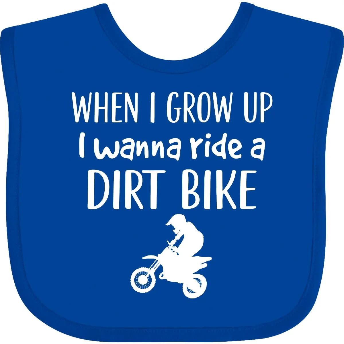 Babero Inktastic Dirt Biking Motocross Future Dirt Biker