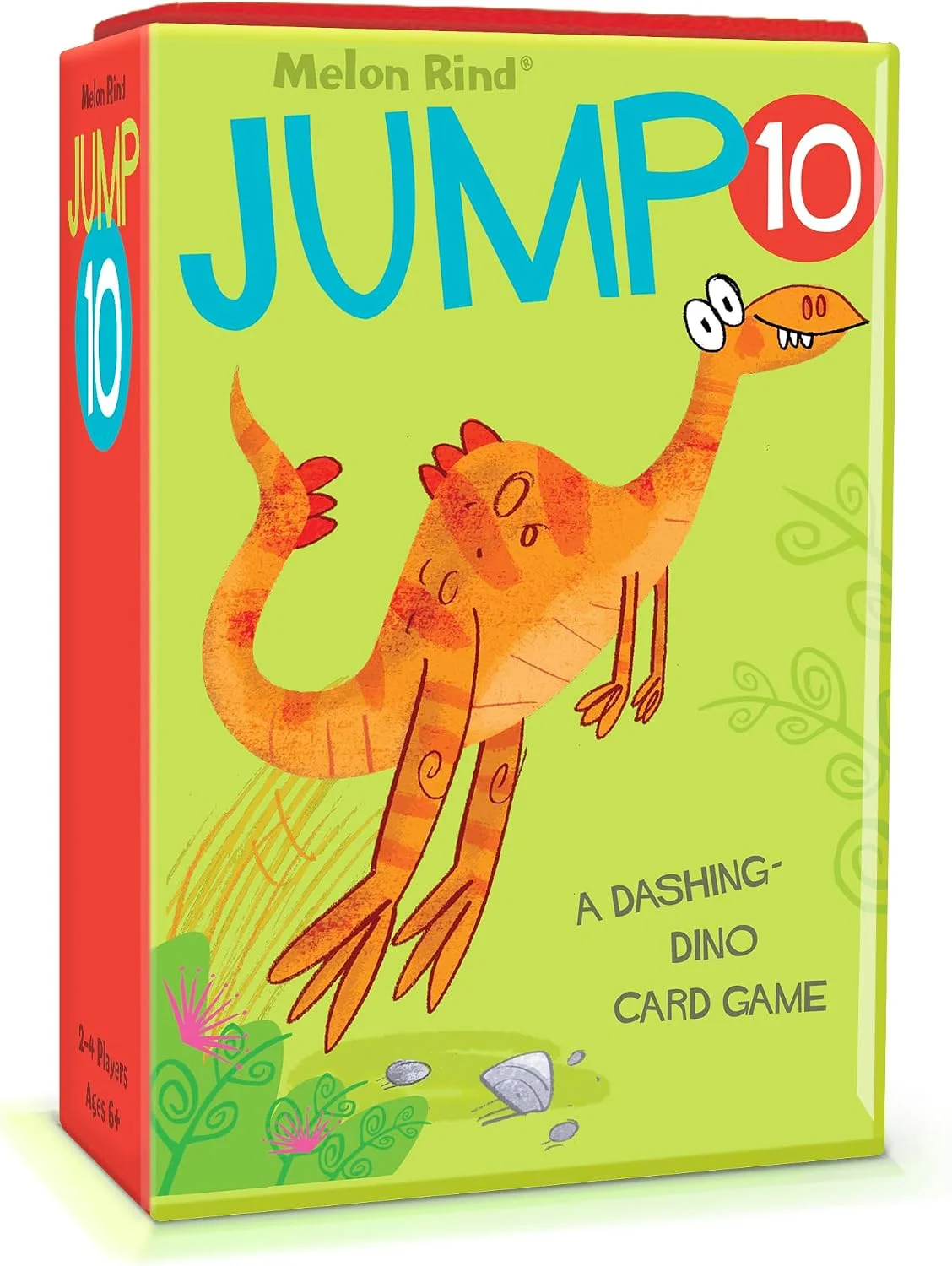 Juego de cartas Melon Rind Jump 10 para aprender matemáticas