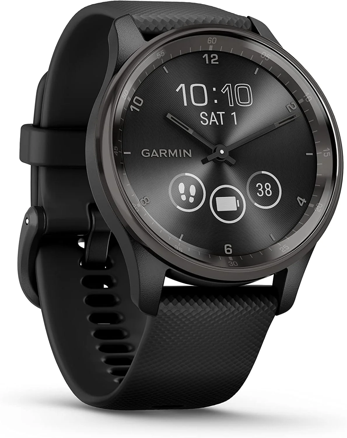 Smartwatch Garmin vívomove Trend híbrido 40mm Negro