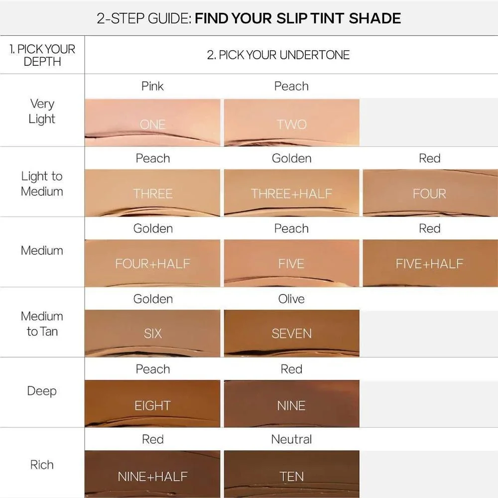 Saie Slip Tint Hidratante con Color SPF 35 - Cobertura Ligera 40ml