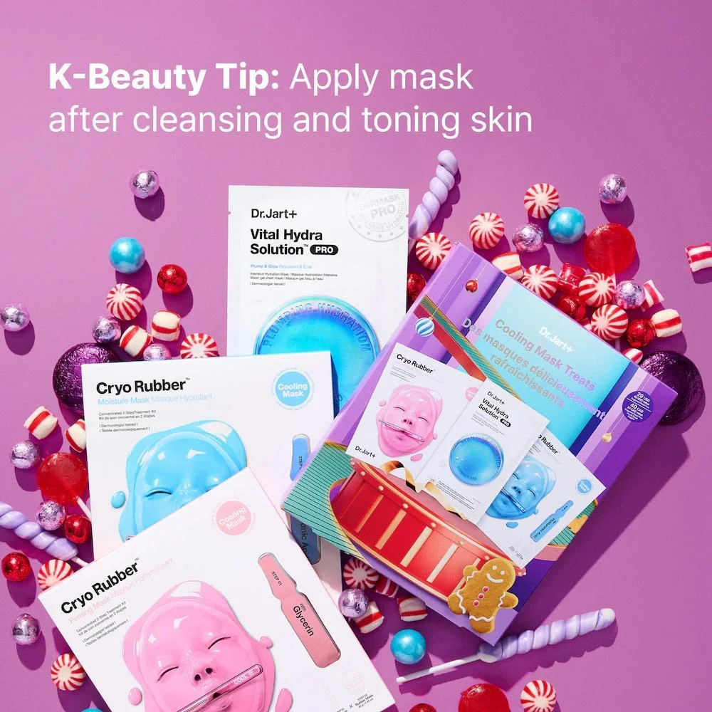 Cooling Mask Treats Set de Regalo con Mascarillas Cryo Rubber™