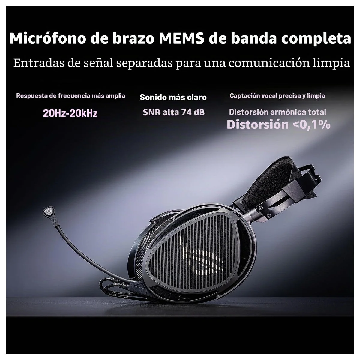 ASUS ROG Kithara Auriculares Gaming Audiófilos con Micrófono y Controladores Magnéticos