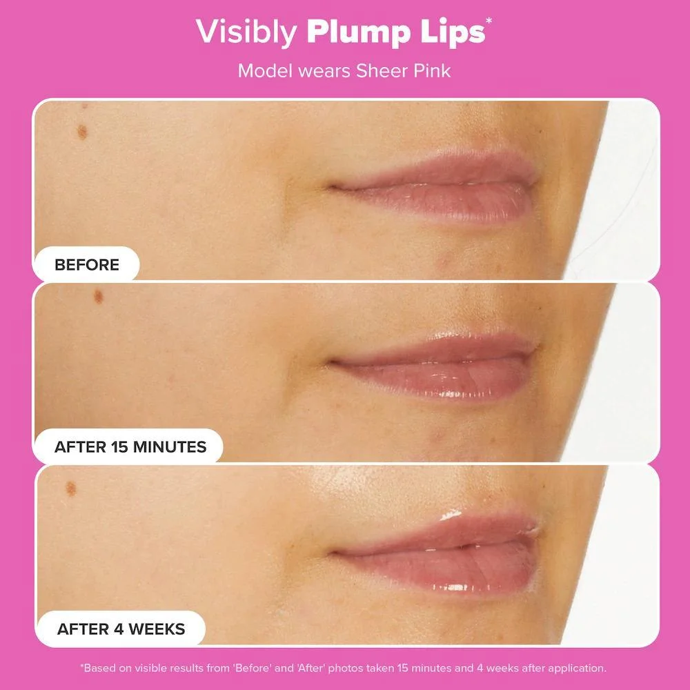 Peptide Plumping Gloss Balm Dúo Set de Regalo para Labios Hidratados y Más Llenos