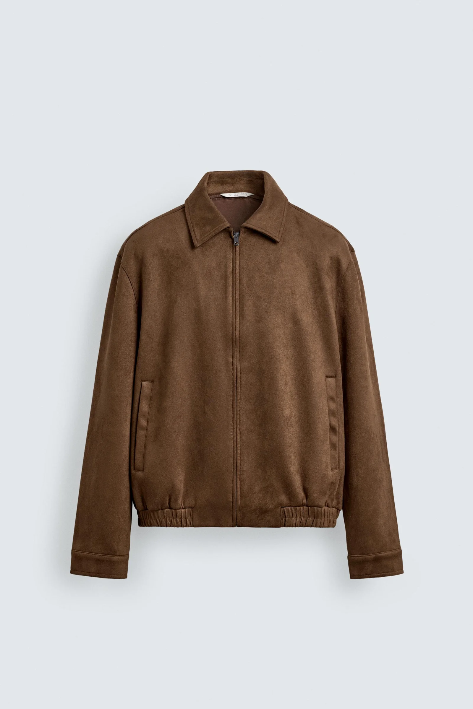 Cazadora Efecto Ante Zara
