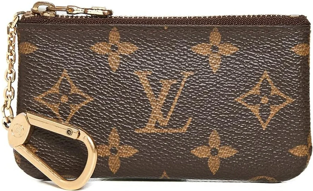 Original Louis Vuitton Women's Pre-Loved Pochette Cles, Monogram, Brown, One Size
