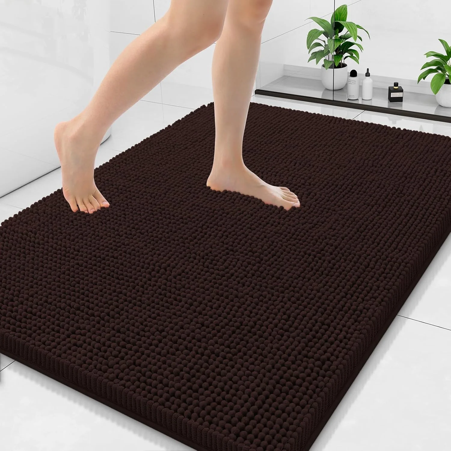 Bajada de baño Arotive 40x32 cm chenilla absorbente