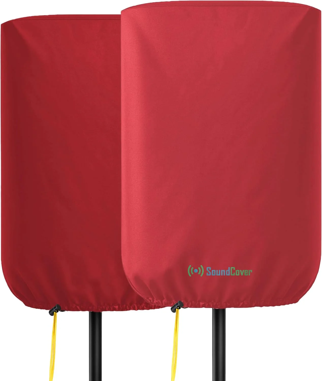 Funda protectora para parlante PA/DJ de 10" 600D Soundcover roja con bolsa de almacenamiento