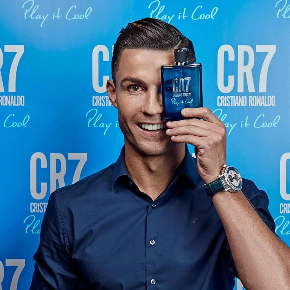 Cristiano Ronaldo CR7 Play It Cool Eau de Toilette para Hombre - Fragancia Fresca, Notas de Bergamota y Cardamomo
