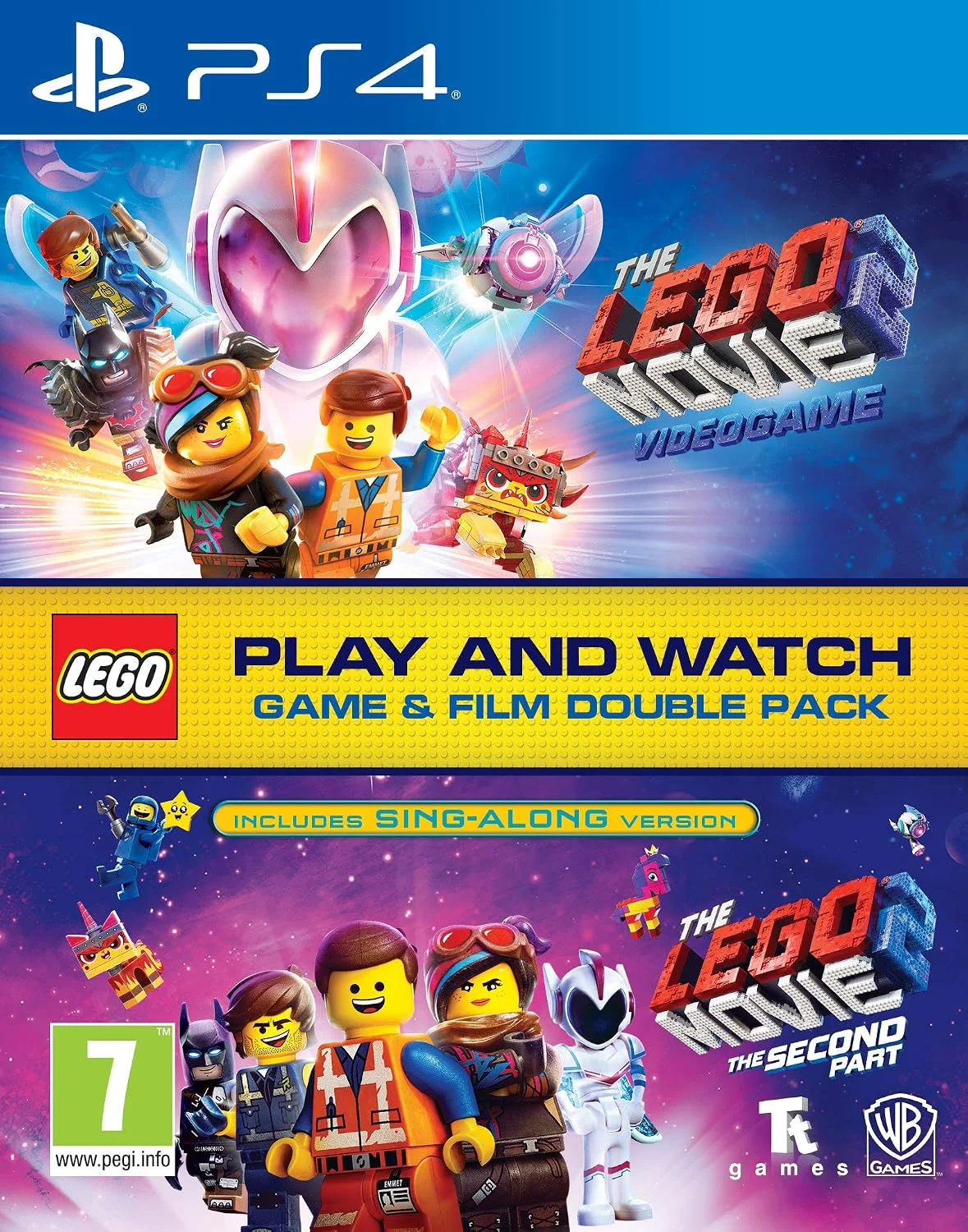 Videojuego Lego Movie 2 Game & Film Double Pack para PS4