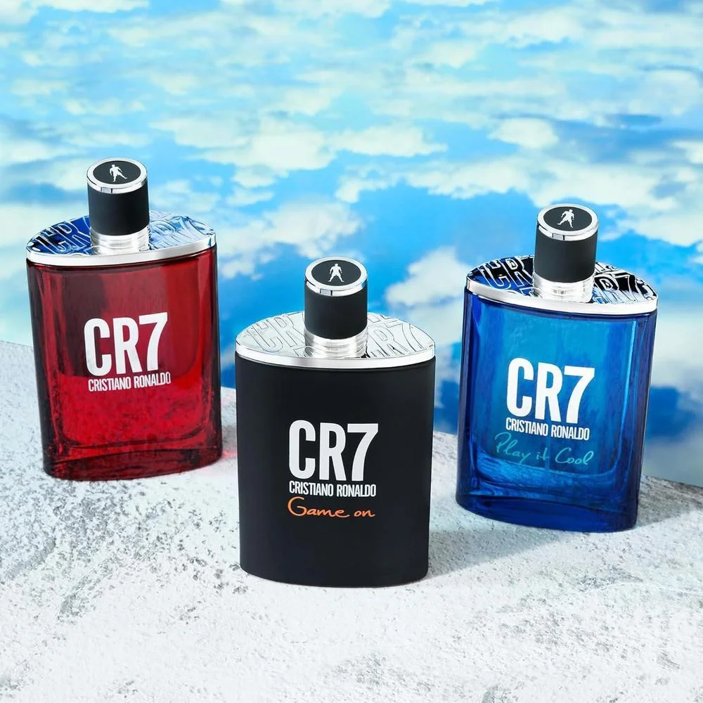 Cristiano Ronaldo CR7 Play It Cool Eau de Toilette para Hombre - Fragancia Fresca, Notas de Bergamota y Cardamomo