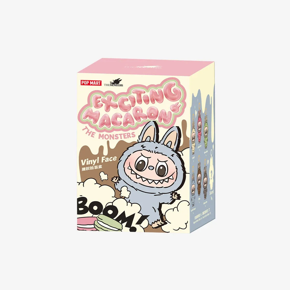 POP MART The Monsters Exciting Macaron - Caja Ciega Cara de Vinilo (Labubu)