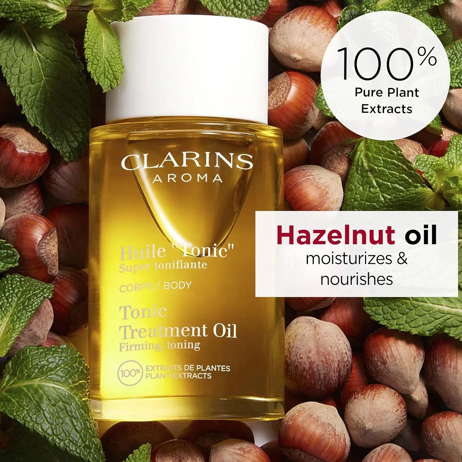 CLARINS Tonic Body Treatment Oil for Pregnancy Stretch Marks