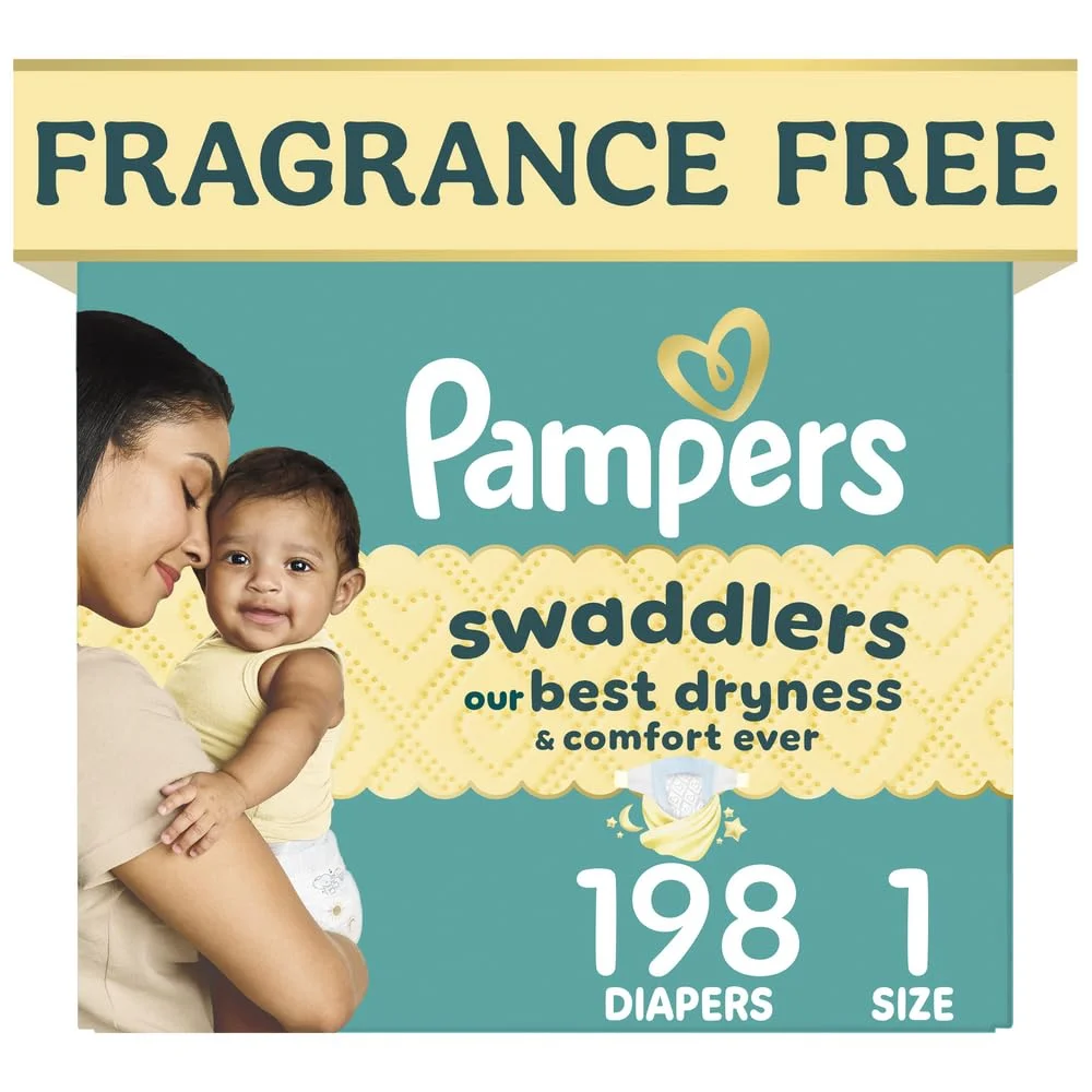 Pampers Swaddlers Pañales Desechables para Bebé Tallas Preemie a 8