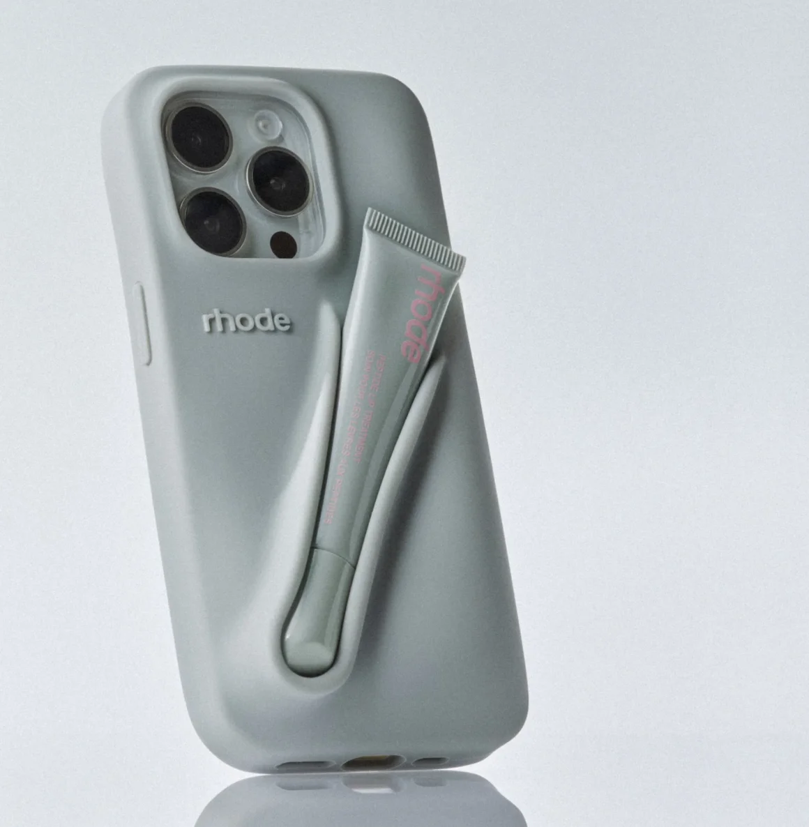 RHODE Estuche Labial GRIS para iPhone 16 PRO