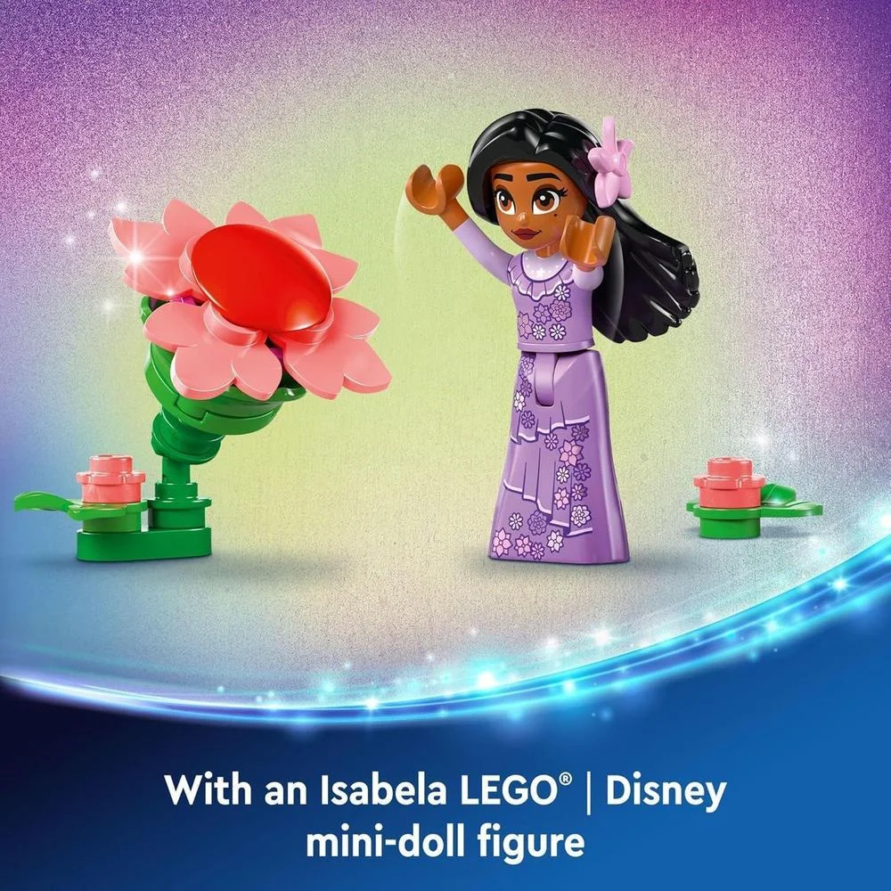 LEGO Disney Encanto: Construye la Maceta de Isabela con Mini-Muñeca, Ideal para Jugar y Decorar, Regalo para Niños