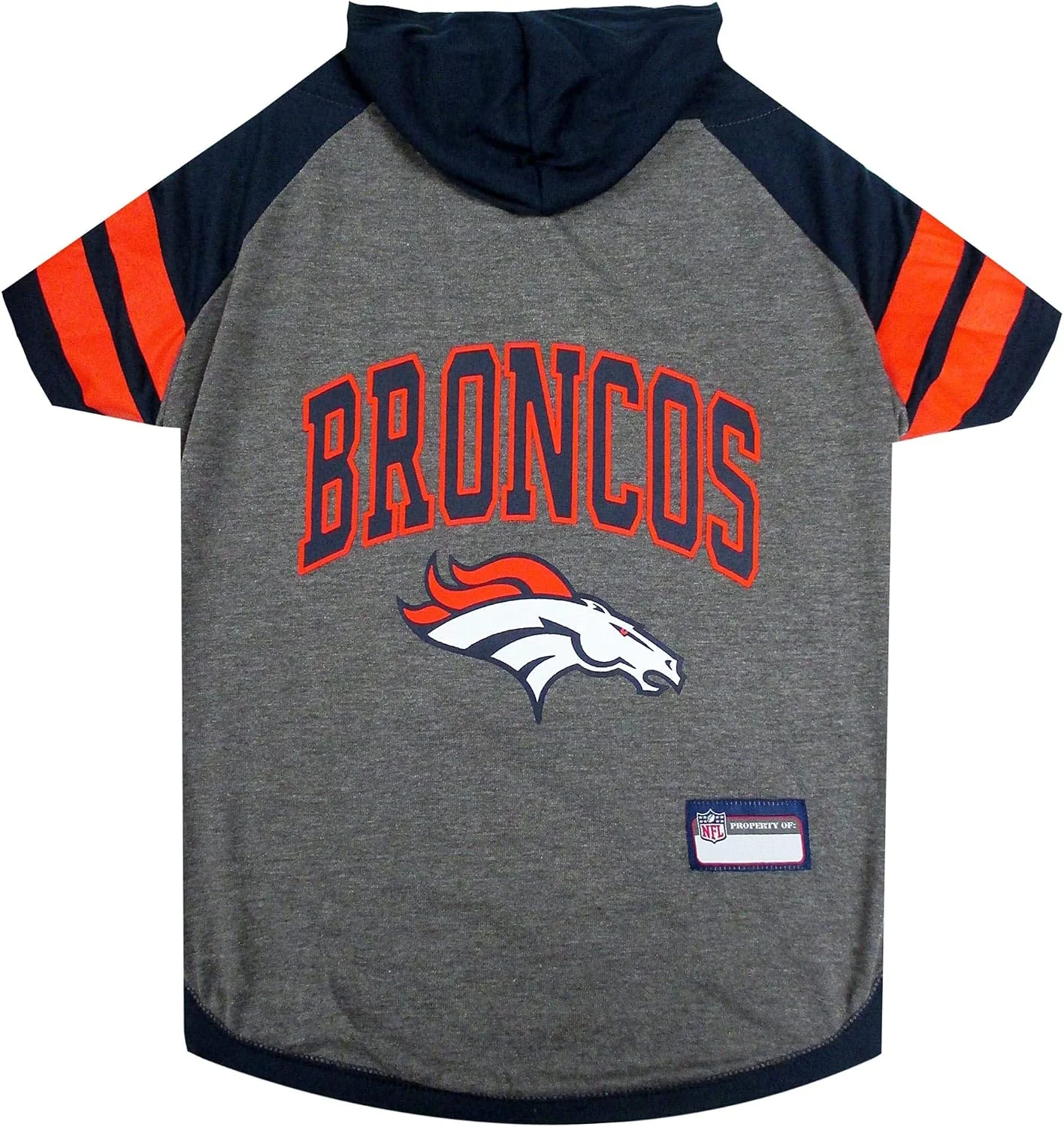 Sudadera NFL Denver Broncos para perros y gatos talla X-Small