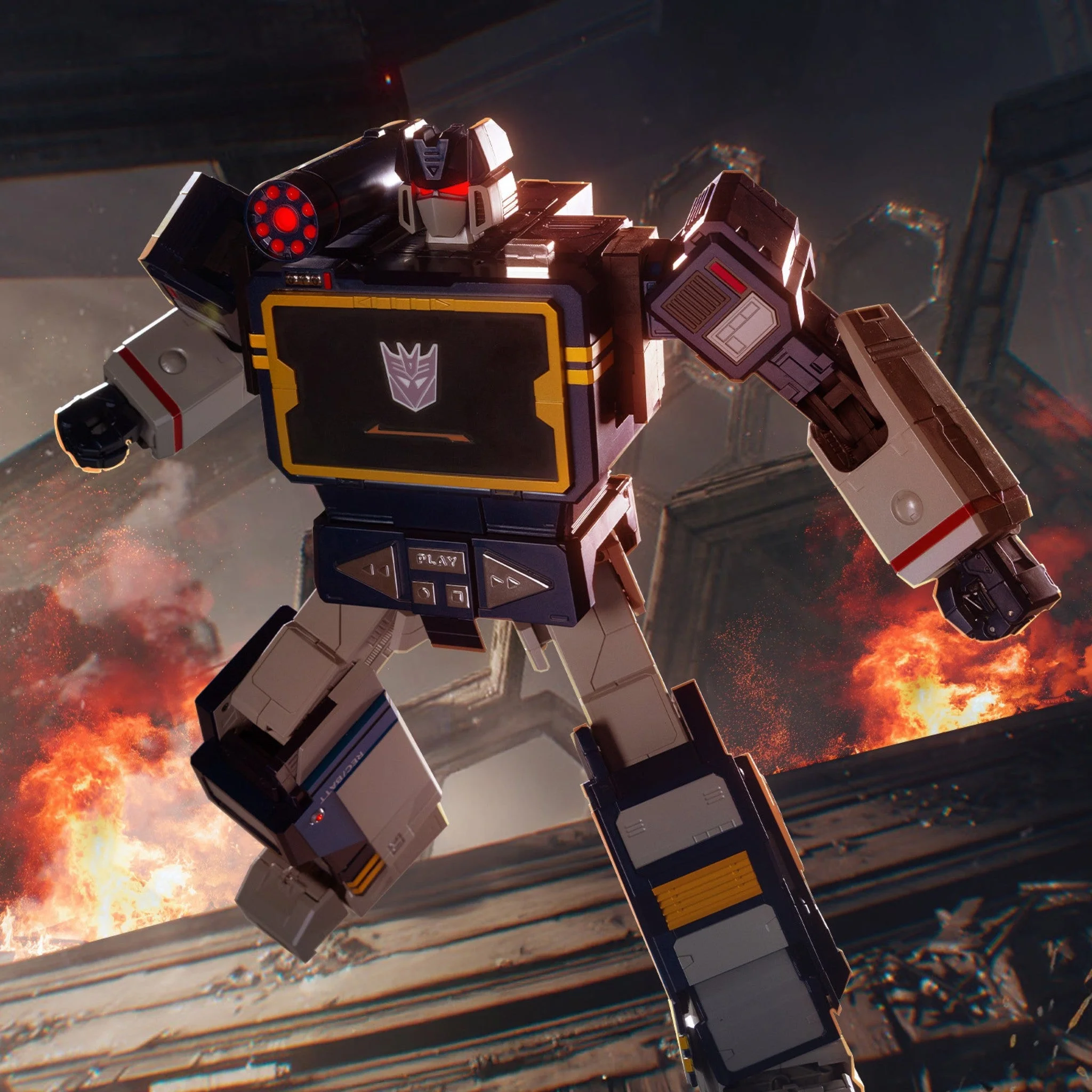 Flagship Soundwave Auto - Converting Robot
