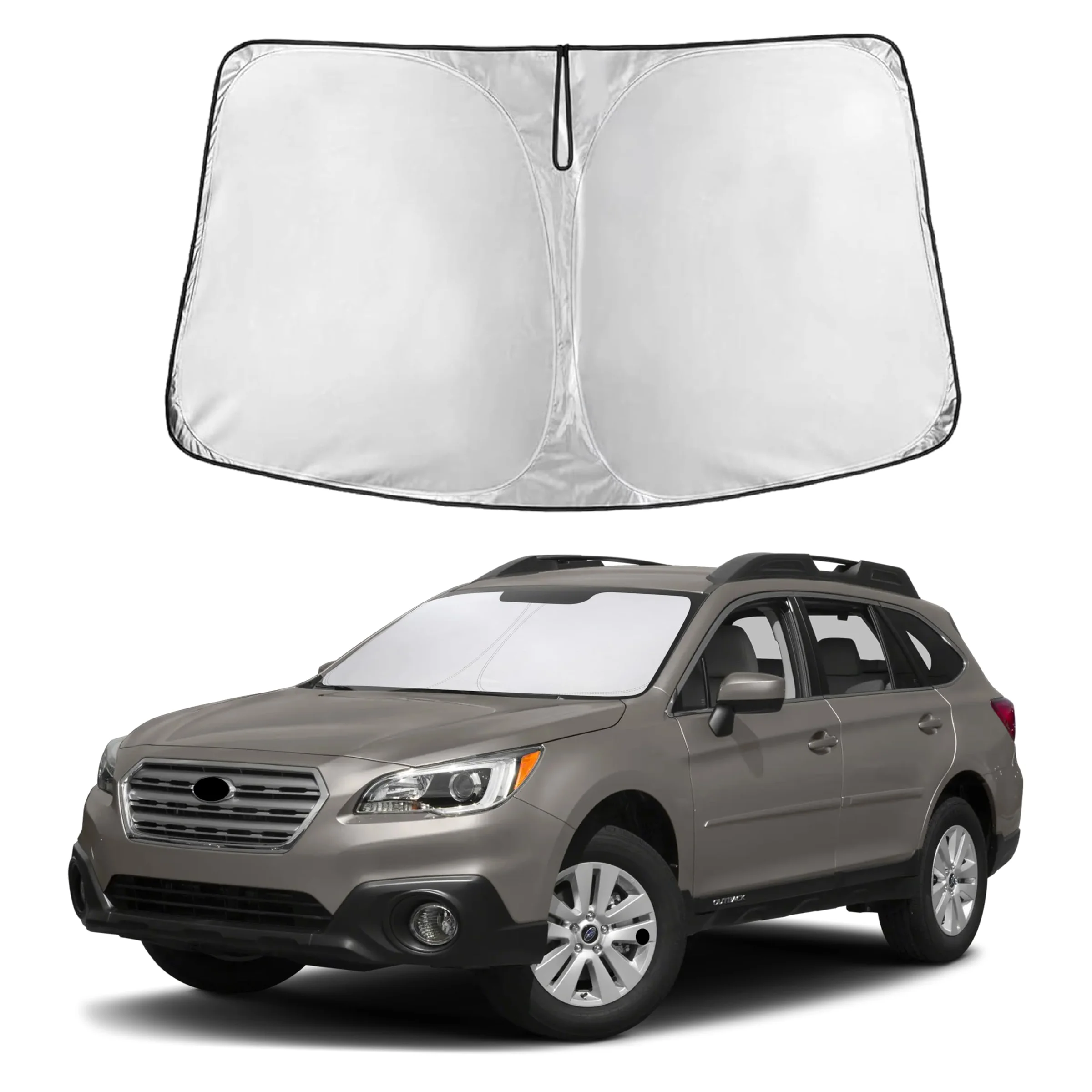 Parasol para parabrisas EcoNour compatible con Subaru Outback 2010-2014