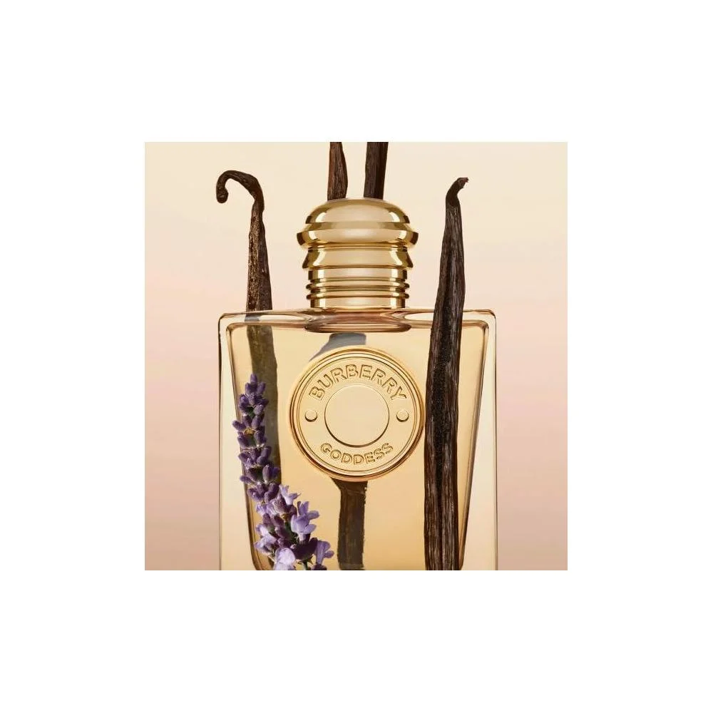 Eau de Parfum Goddess de Burberry, fragancia de lujo para mujeres, aroma sofisticado y presentación elegante