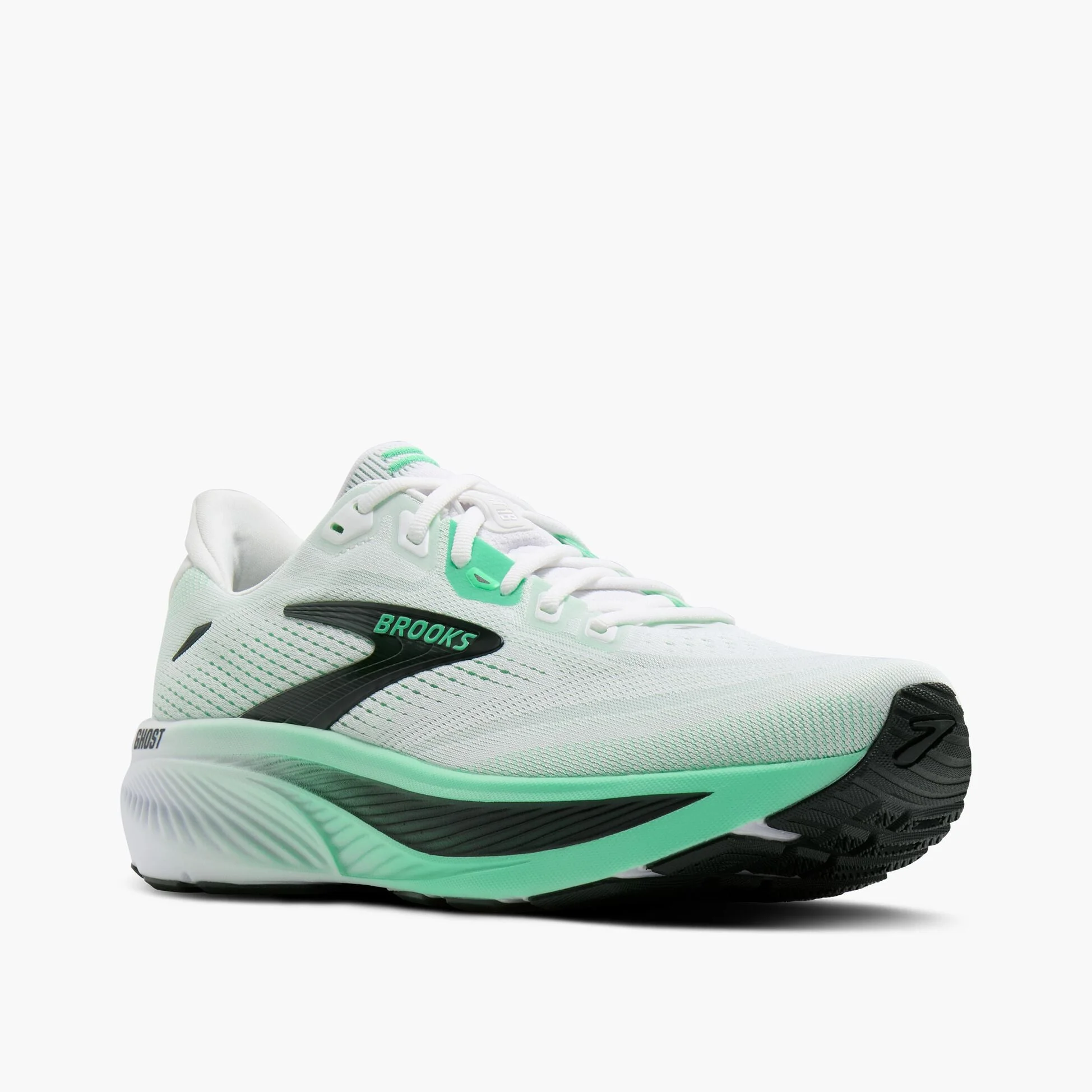 Brooks Ghost 18 White Spring Bud