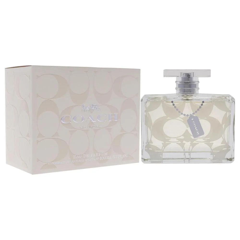 Coach Signature Eau De Parfum - Ideal para mujeres que buscan una fragancia floral y amaderada duradera con notas de jazmín y azahar