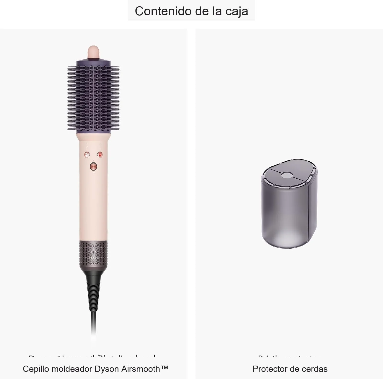 Dyson Airsmooth - Cepillo Moldeador y Secador, Voltaje Universal (Ceramic Pink / Rose Gold)