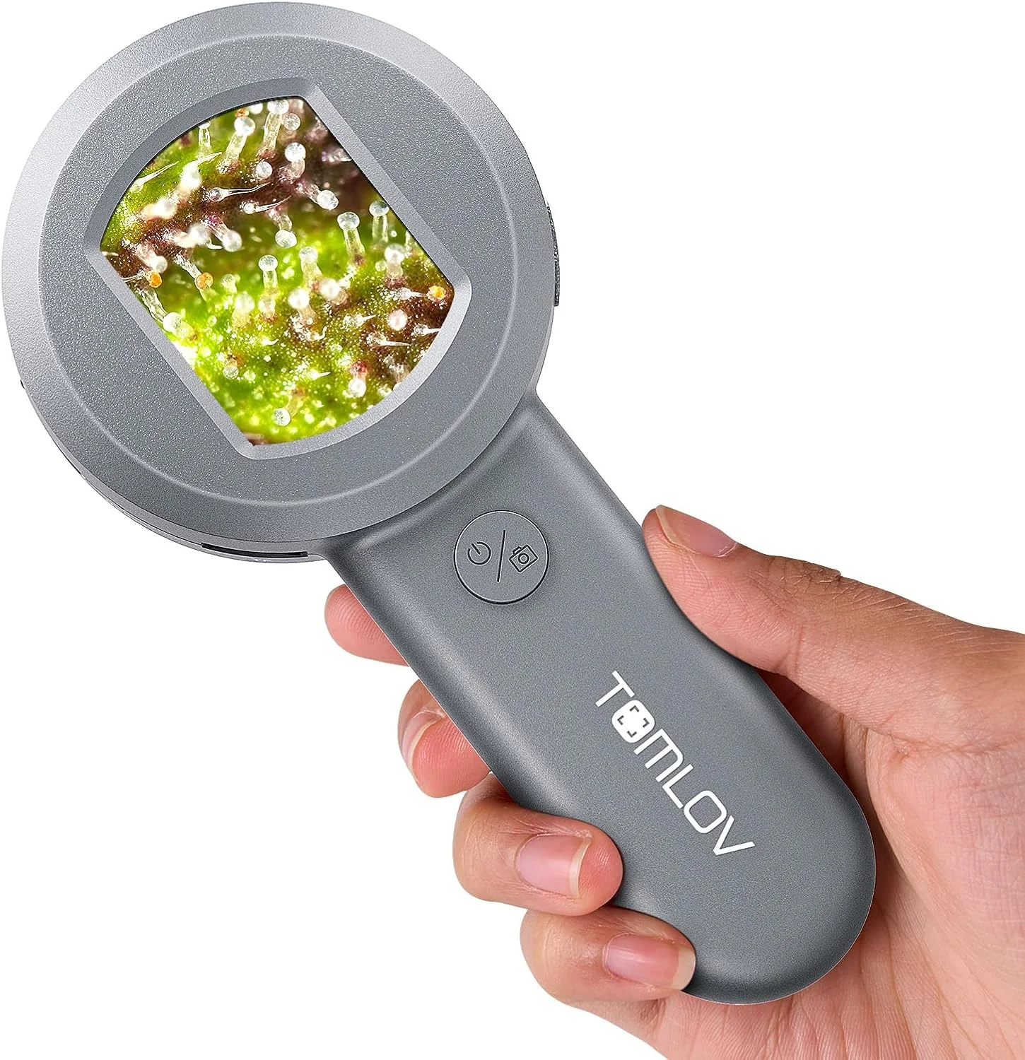 Microscopio Tomlov P10 portátil con pantalla LCD 2 pulgadas y aumento 100X