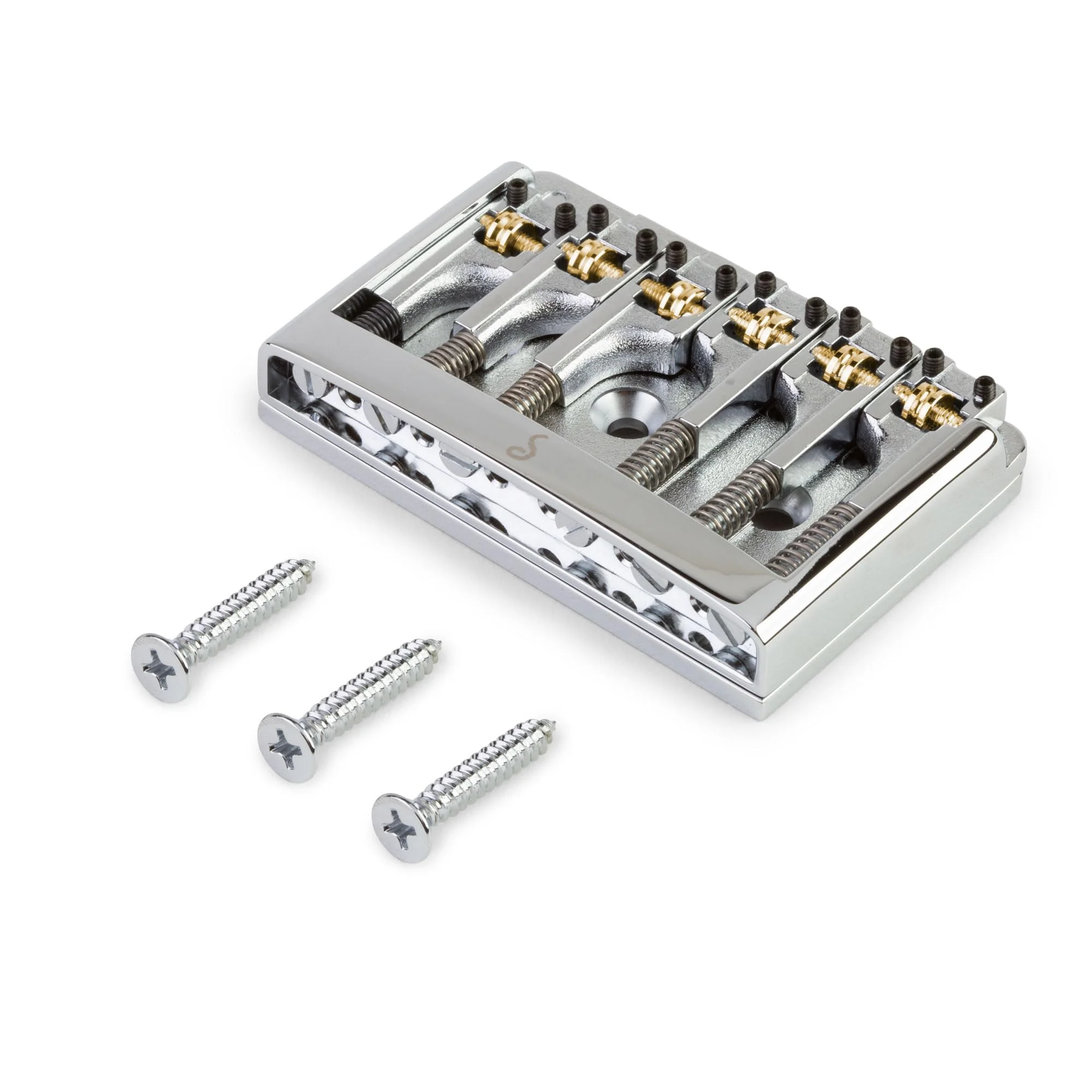 Puente Schaller Non-Tremolo Roller Bridge Cromado
