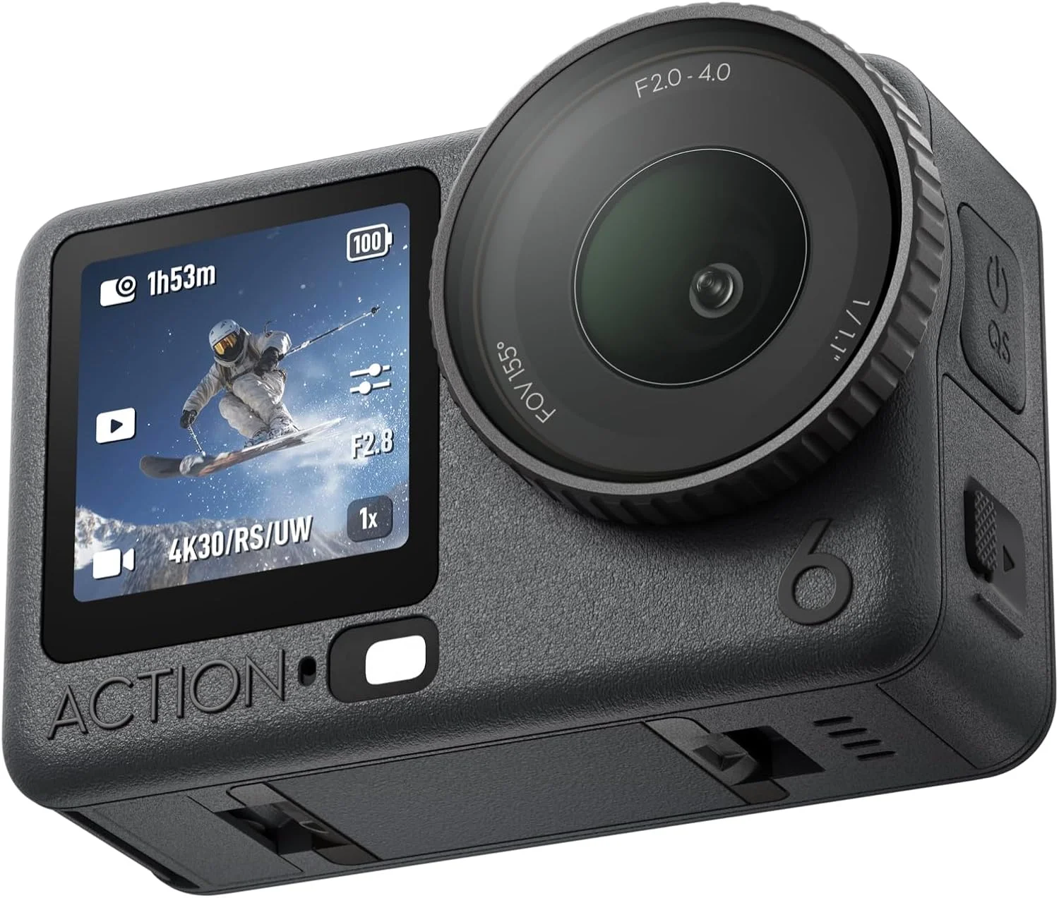 Cámara de Vídeo Deportiva DJI Osmo Action 6 Essential Combo 8K waterproof