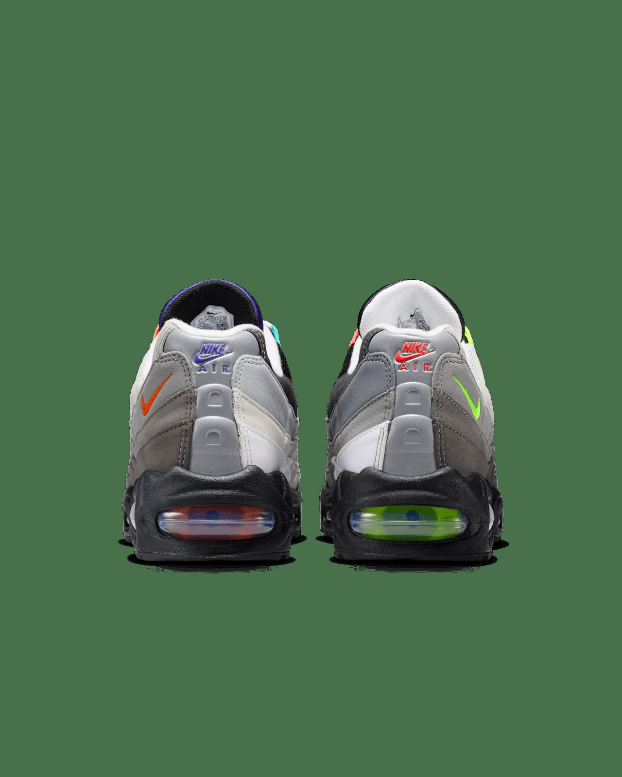 Nike Air Max 95 Big Bubble Greedy White Medium Ash