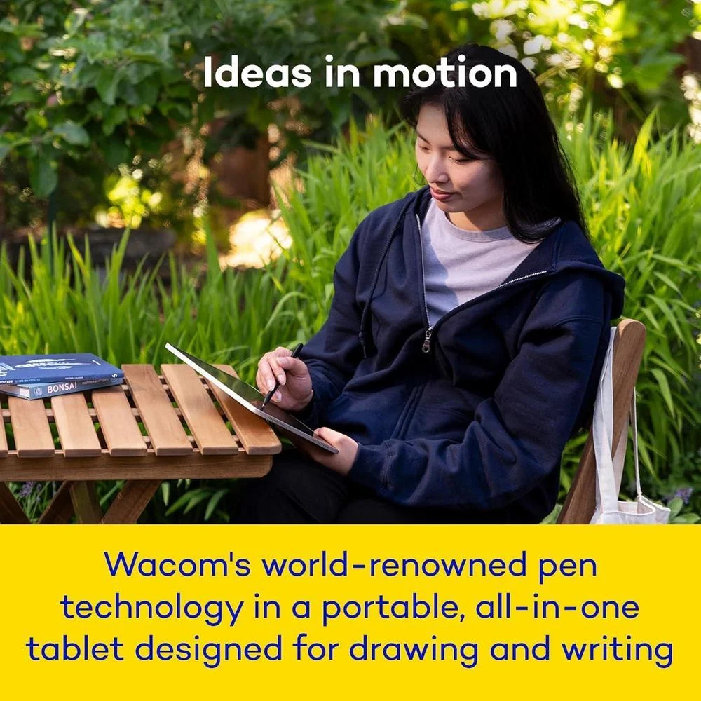 Wacom MovinkPad 11, tableta de dibujo Android con Pro Pen 3 sin batería, 8GB RAM/128GB almacenamiento, pantalla antirreflejo