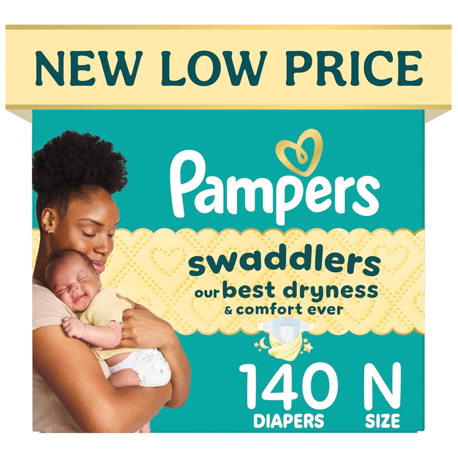 Pampers Swaddlers Pañales Desechables para Bebé Tallas Preemie a 8