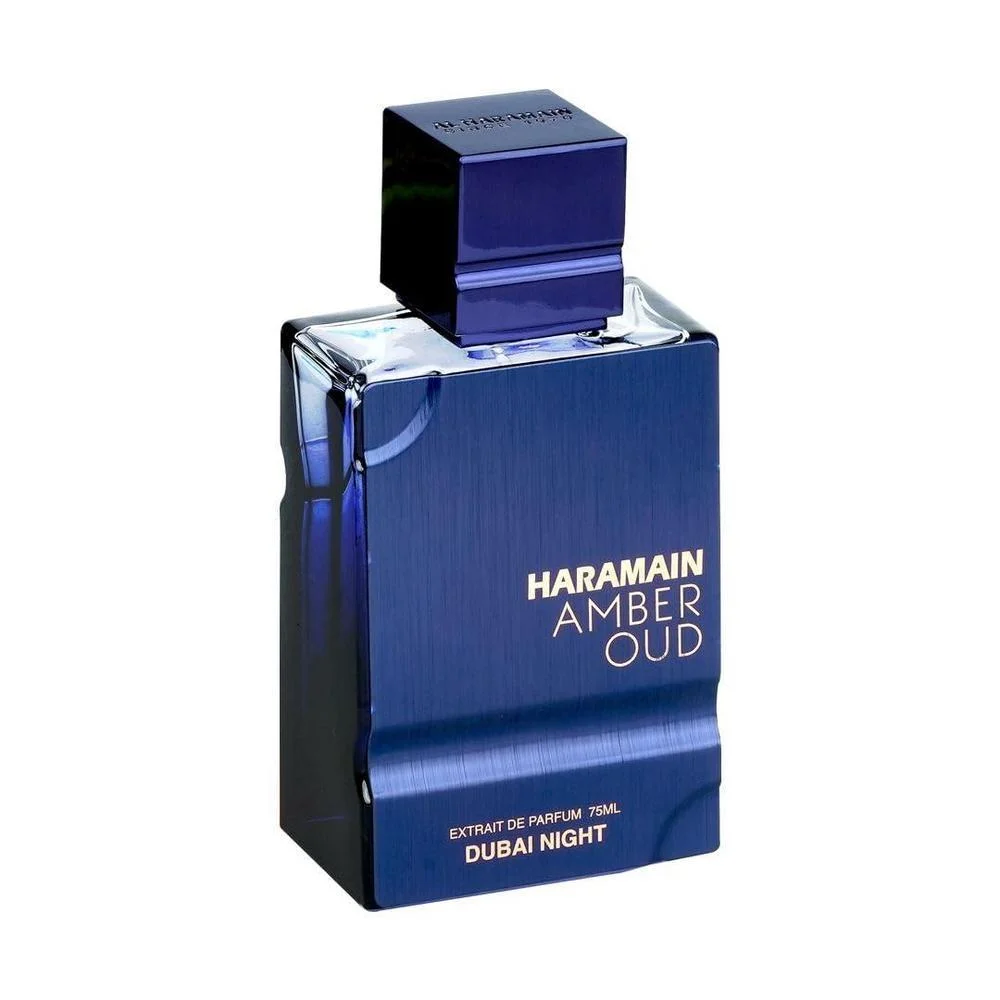 Al Haramain Amber Oud - Dubai Night, colonia unisex con bergamota y frijol tonka, perfume de larga duración