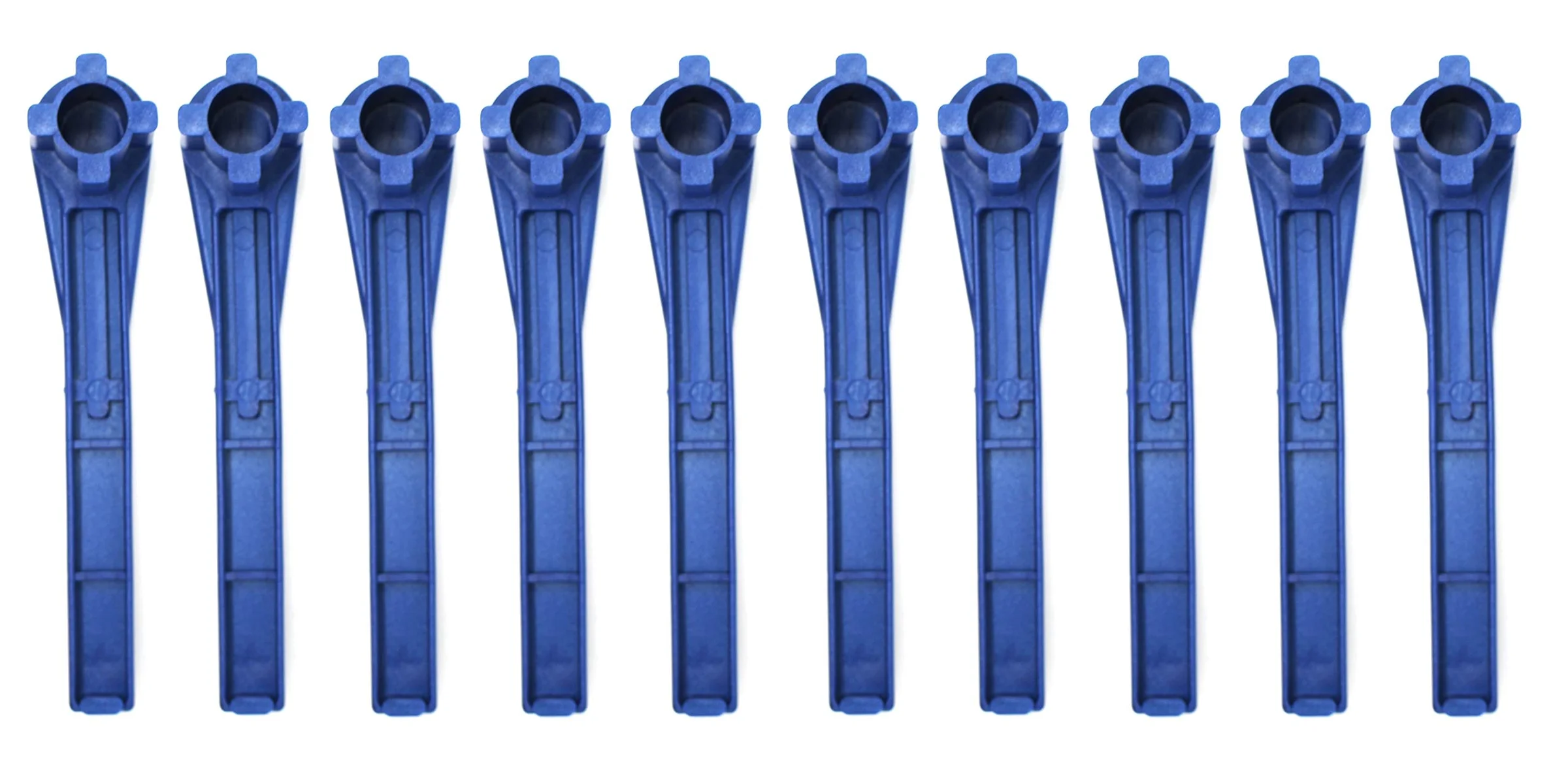 Gas and Bung Wrench Non Sparking Solid Drum Bung Nut Wrench (BLUE) (10)