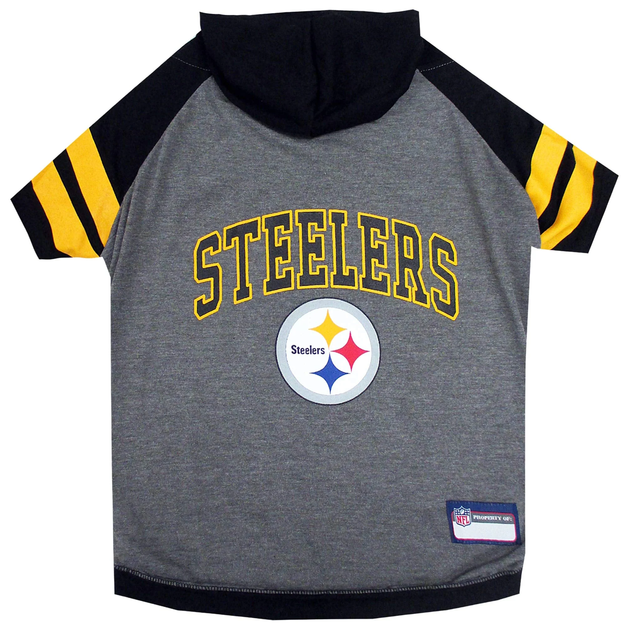 Sudadera con capucha NFL Pittsburgh Steelers para mascotas talla Large