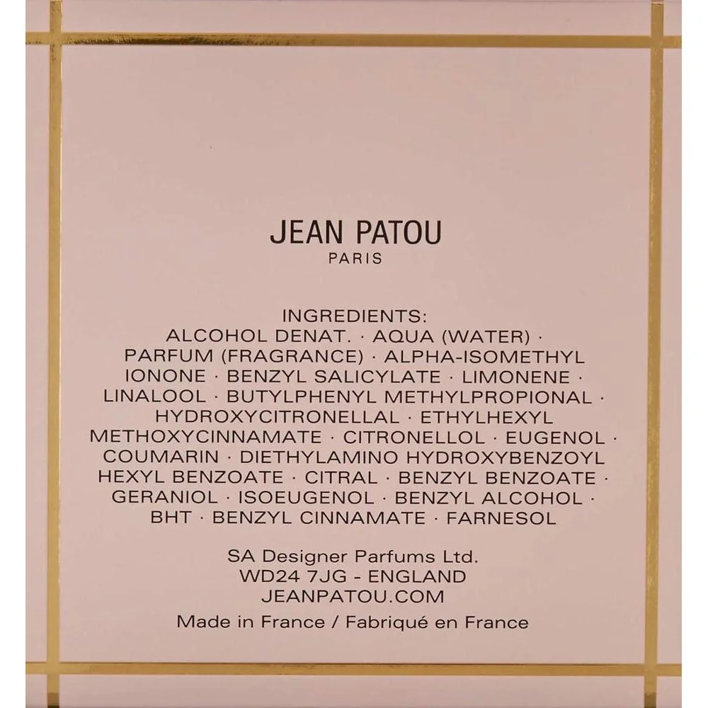 Eau de Parfum Joy Forever de Jean Patou con fragancia de albaricoque, lavanda y sándalo