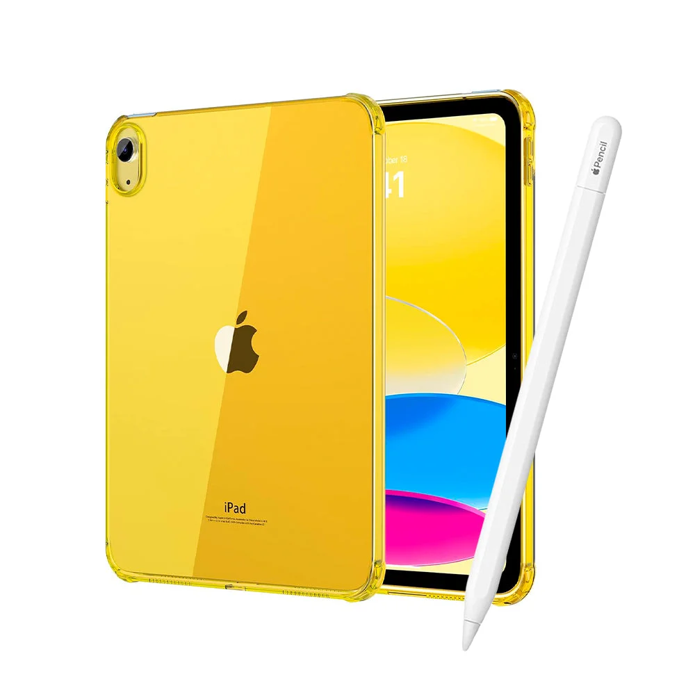 Combo iPad A16 2025 + Apple Pencil USB-C + Case - Yellow