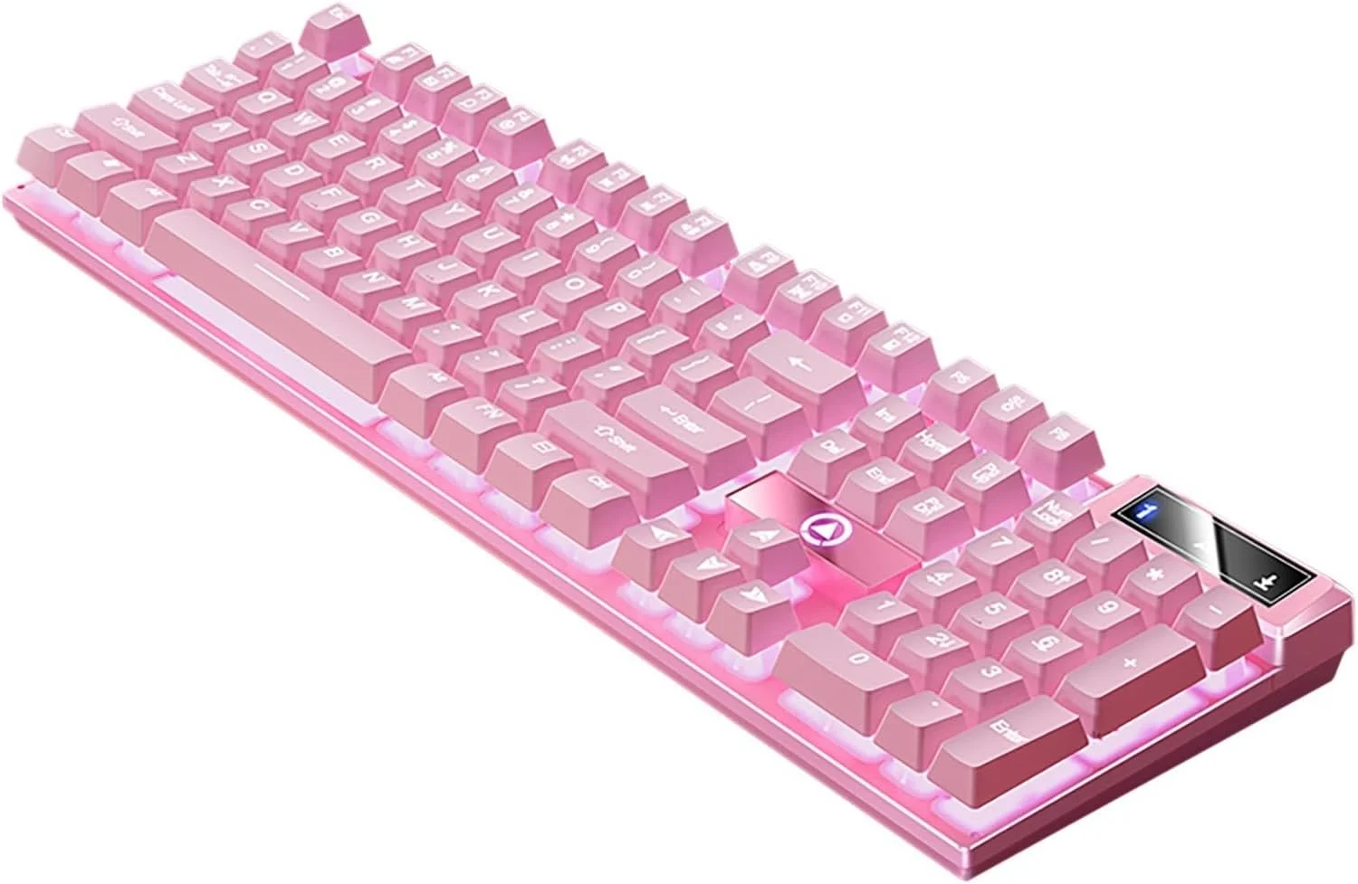 Teclado Gamer Lovskoo Mecánico RGB con Cable Retroiluminado
