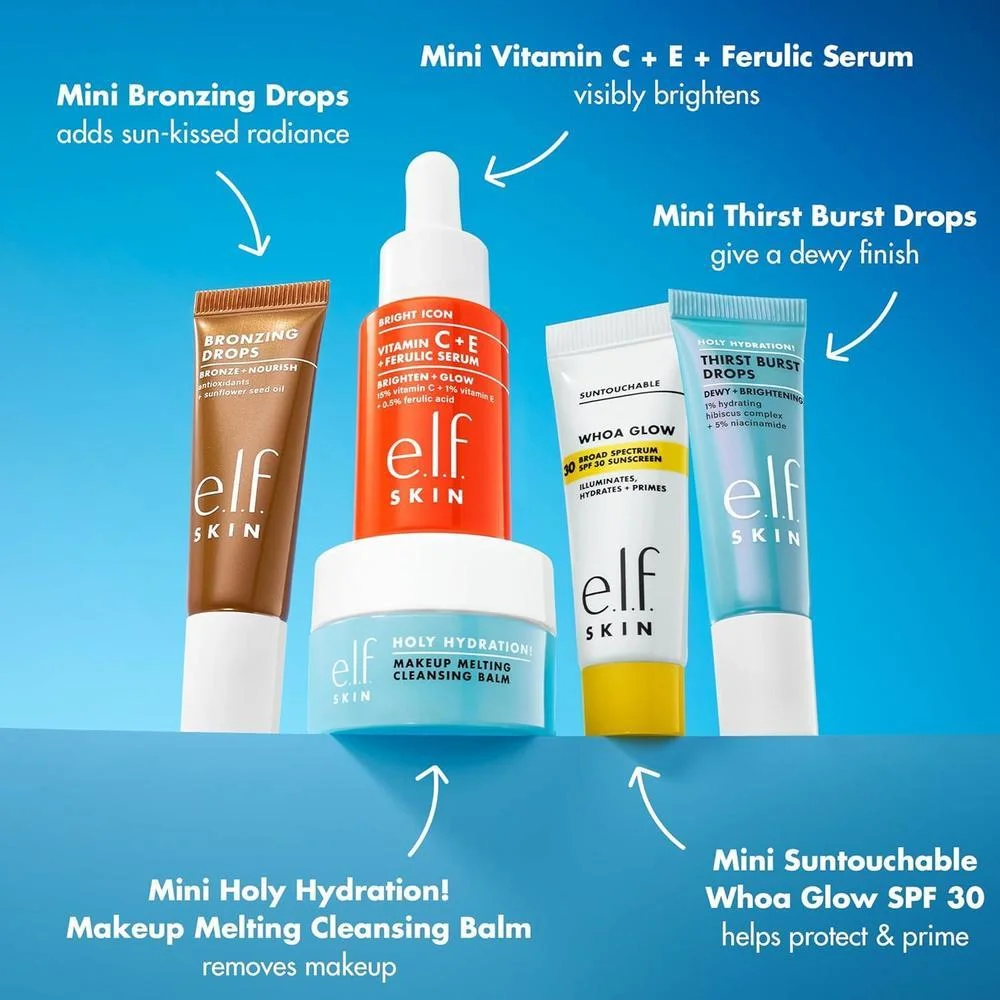 e.l.f. Skin Care Kit + Tamaños Mini