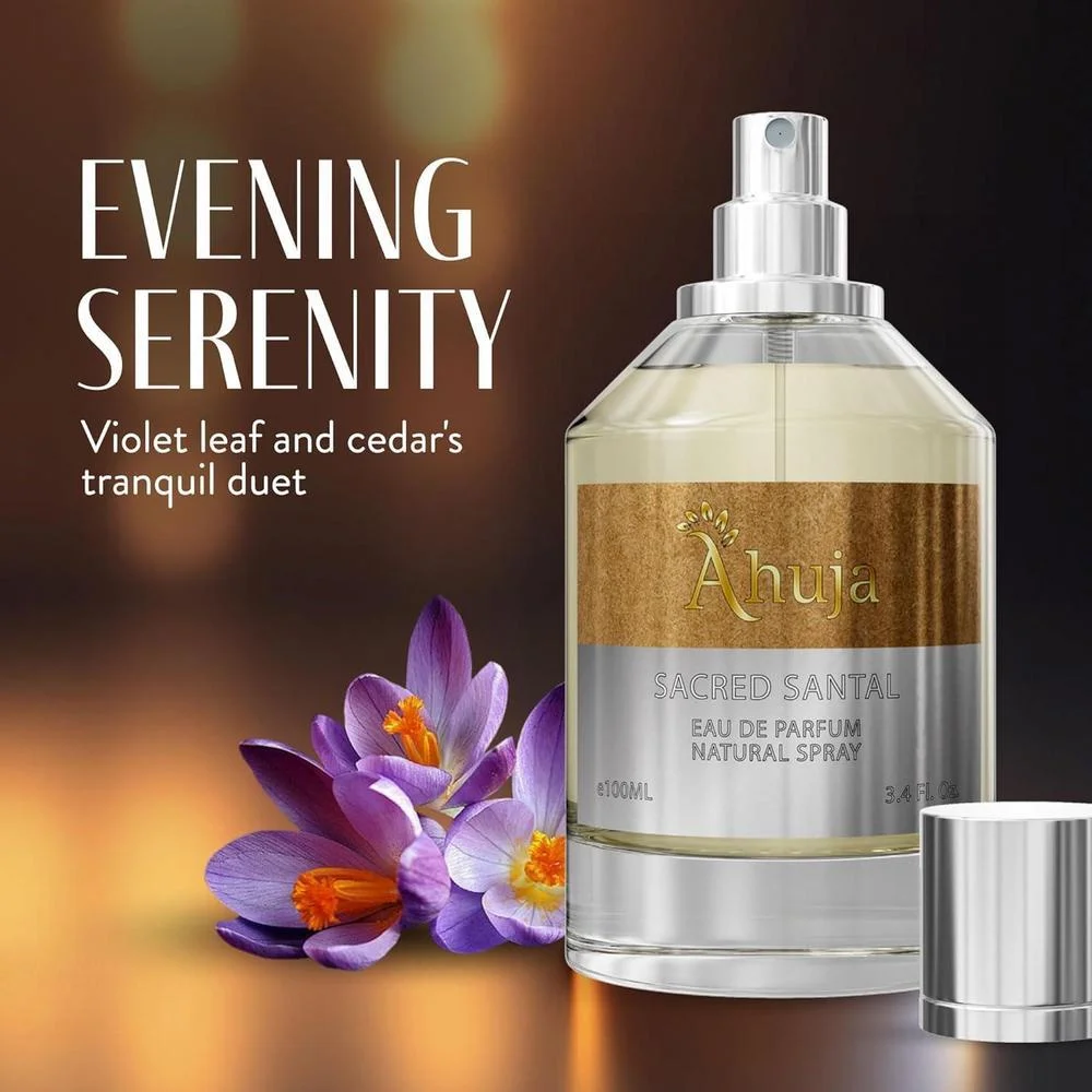 AHUJA Sacred Santal Eau de Parfum Unisex Perfume
